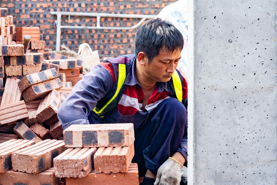 Certified masonry and concrete restoration contractor professional office and storefront location with established business entrance